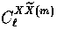 $C_\ell^{X\widetilde X(m)}$